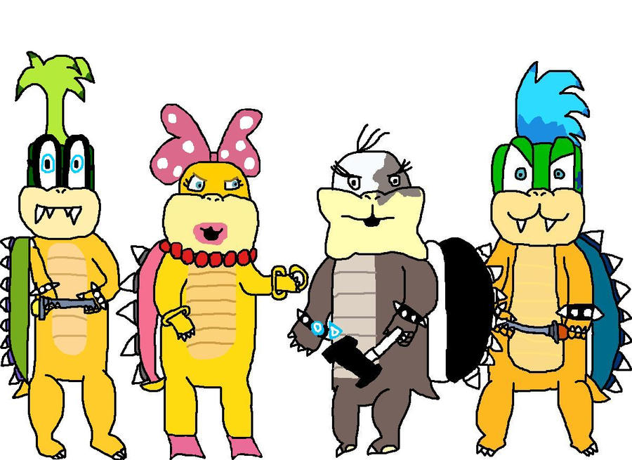 First Koopa First Four Koopas by BogeyCroatia on DeviantArt
