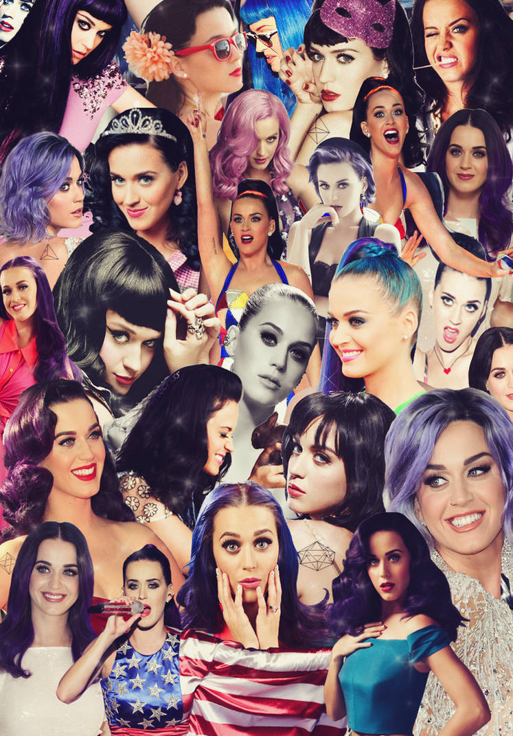 Katy Perry collage by ChicaTwilight on DeviantArt