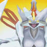 Front View of White Kyurem's Face