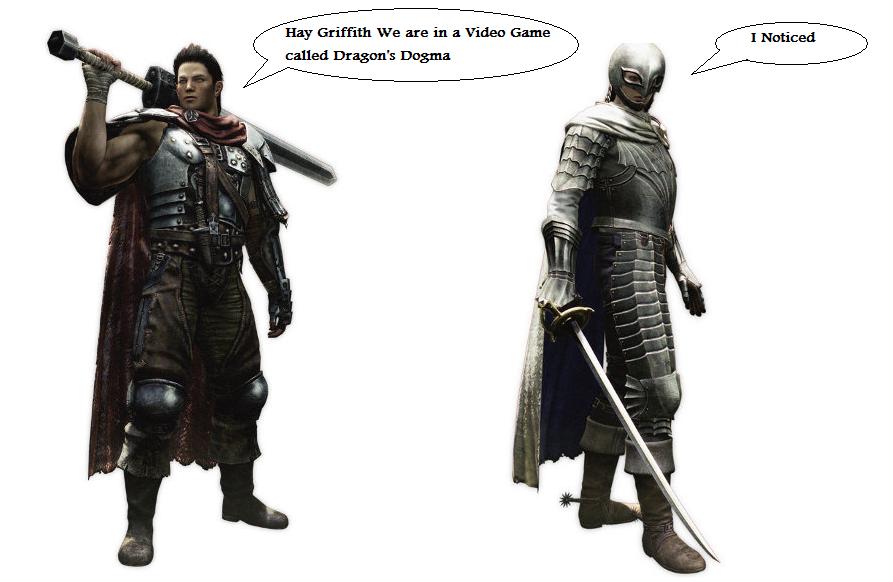 Guts And Griffith In Dragon S Dogma By Darkkomet On Deviantart Guts And Griffith In Dragon S Dogma By Darkkomet On Deviantart