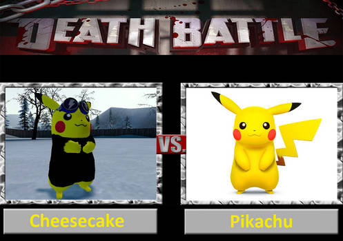 Death Battle: Cheesecake Vs Pikachu