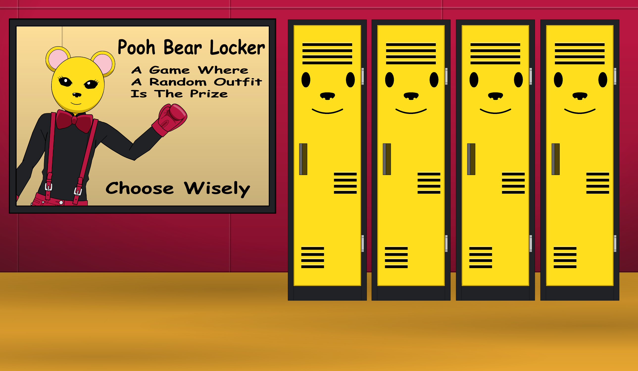 Bear Locker Note Pooh Bear Locker by DarkKomet on DeviantArt
