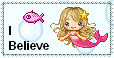 Mermaid Believer Stamp