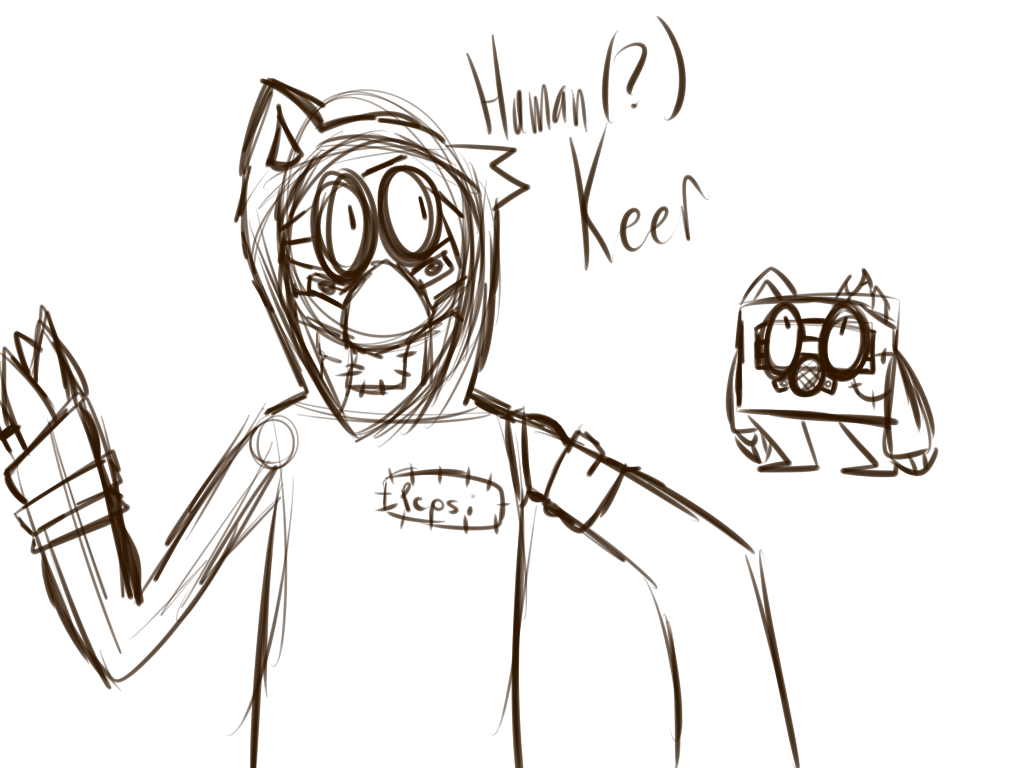 Human(?) Keer  Sketch