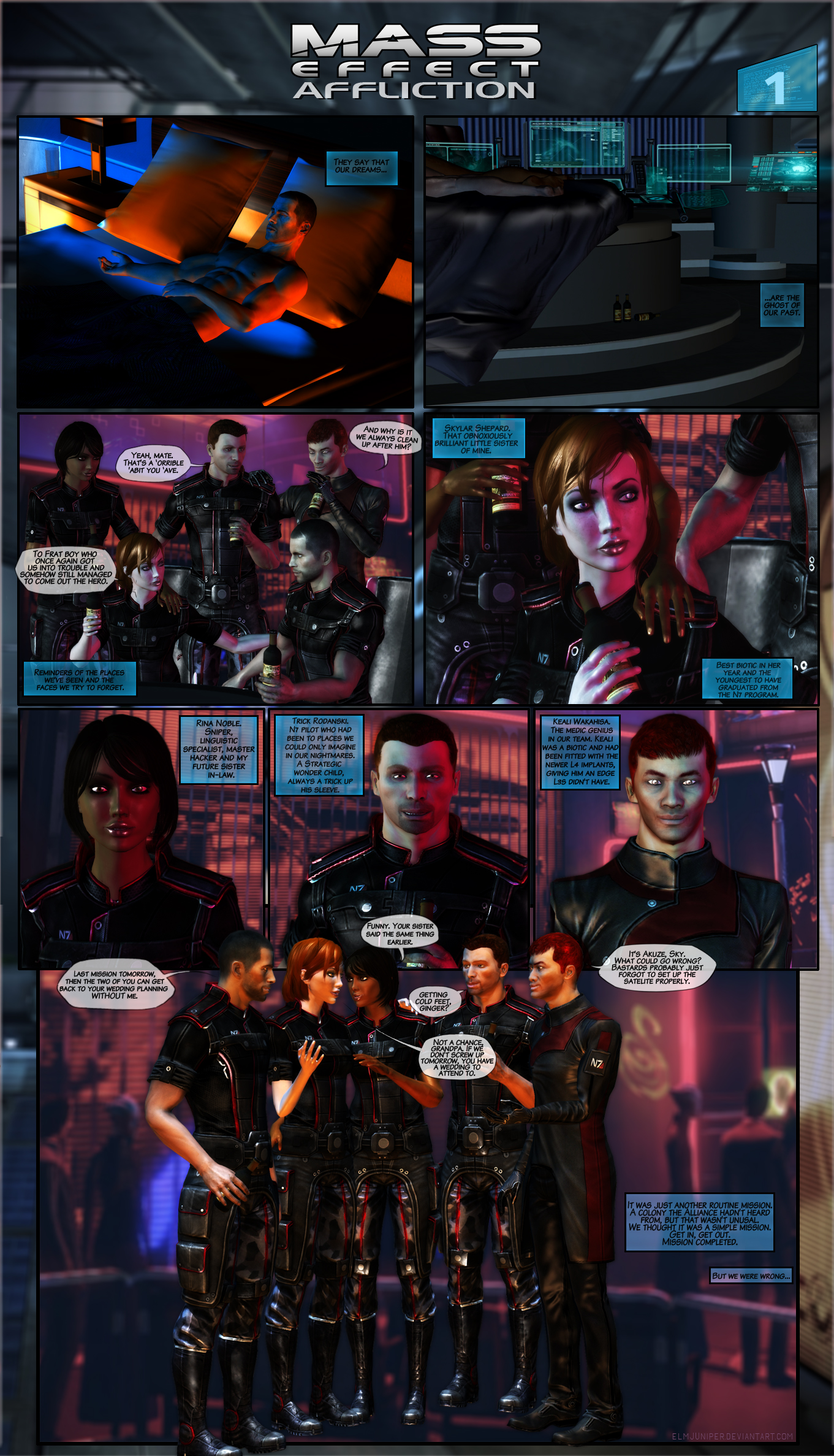 Mass Effect: Affliction, Page 1