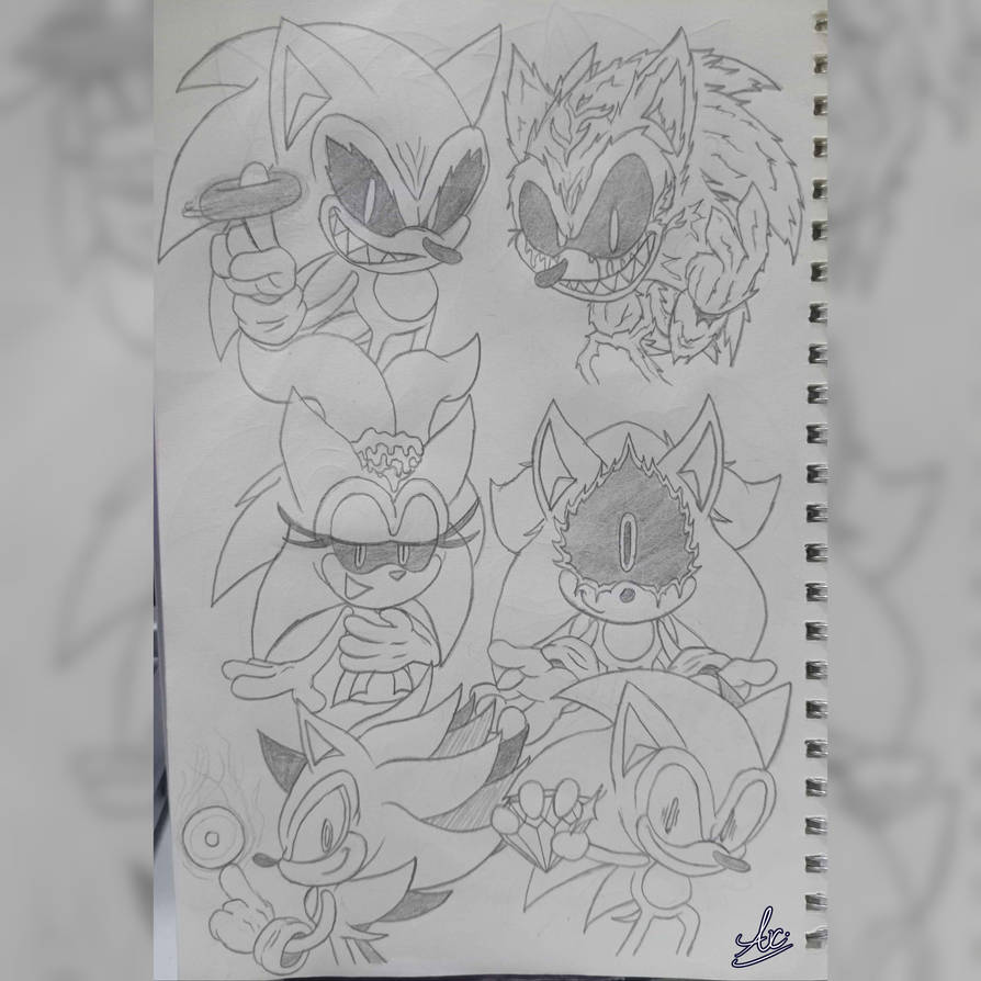 Sonic.EXE Chars. Chart #3 - Nightmare Universe by AidilXander on DeviantArt
