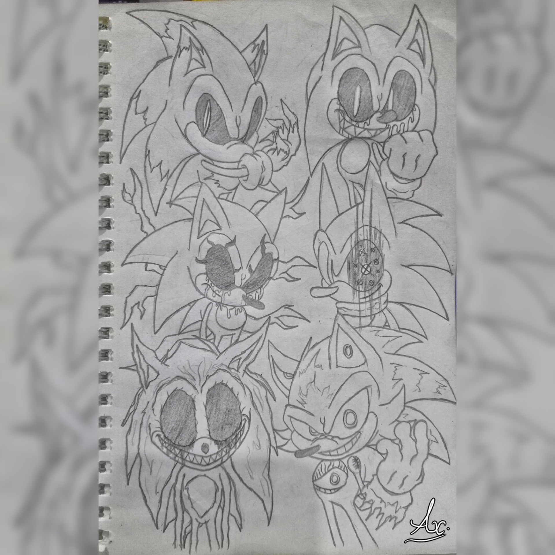 Sonic.EXE Characters Chart #6 - Extras. by AidilXander on DeviantArt