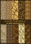 Shiny gold textures