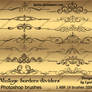 Vintage borders dividers
