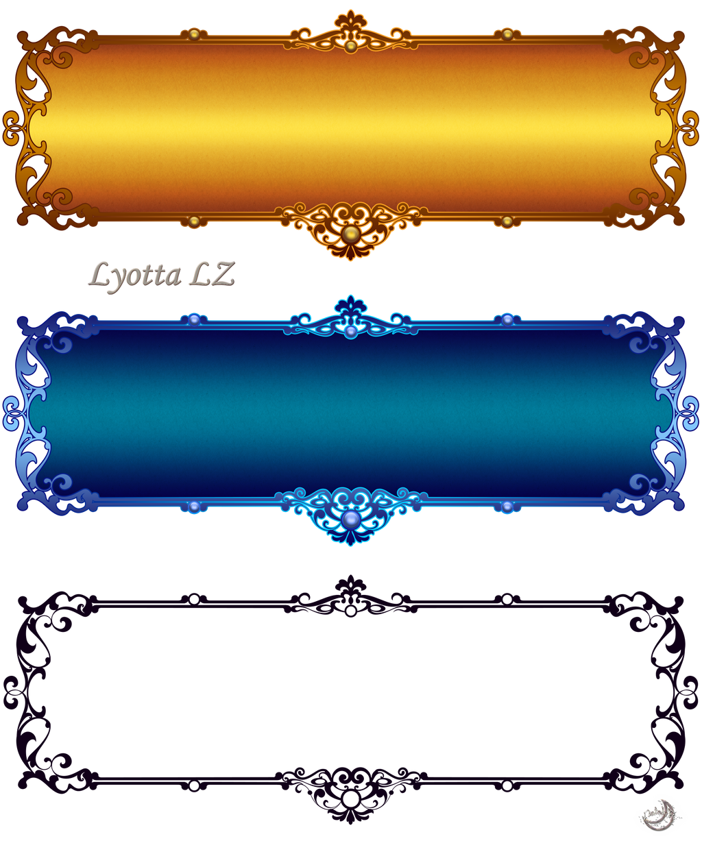 Bordered Label Control Borders labels 2 by Lyotta on DeviantArt