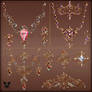 Design Jewelry Gold Pendants Necklace 011