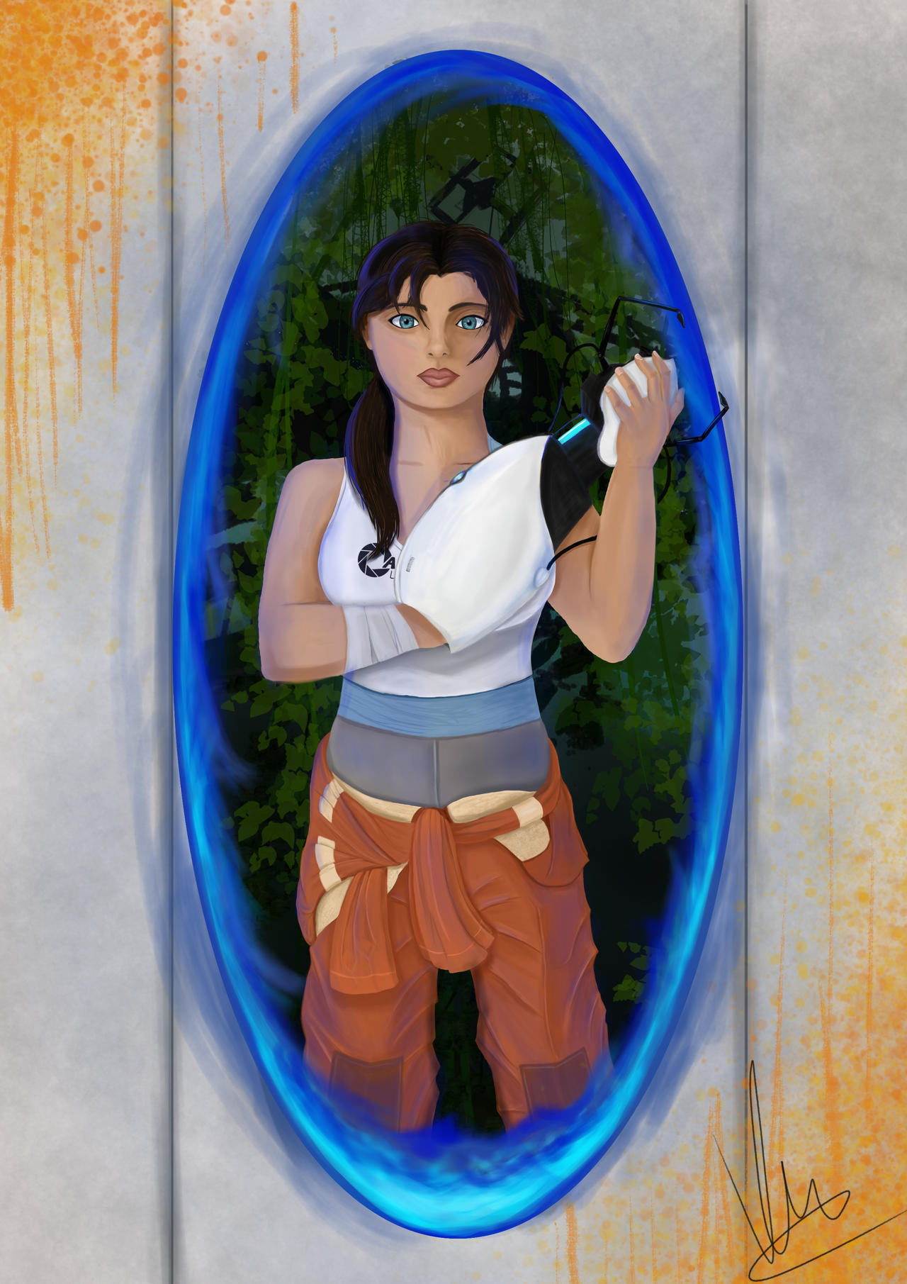 Chell by VangelisArts on DeviantArt