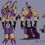 Blitzwing Modelsheet