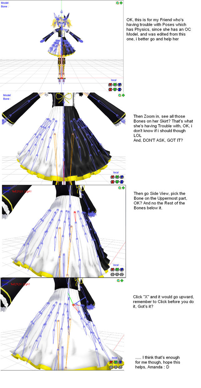 MMD - Pose with Physics by YellowDesuCake on DeviantArt
