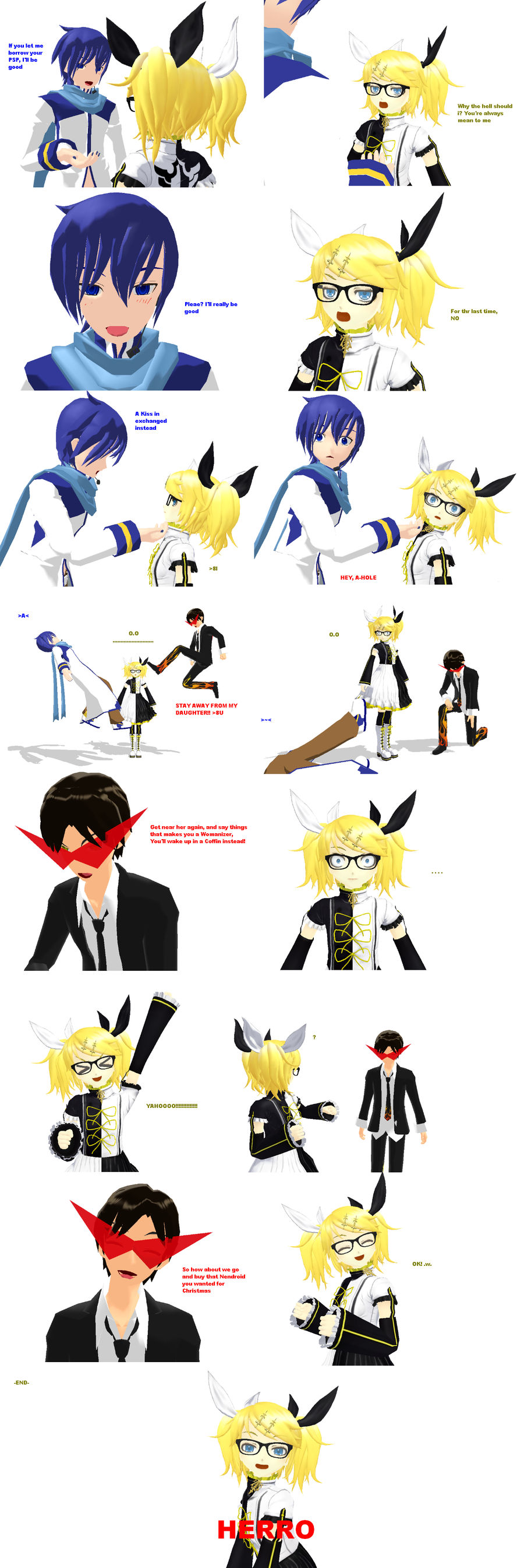 MMD - The Rescue by YellowDesuCake on DeviantArt