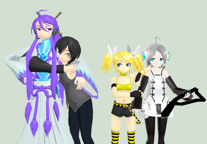 MMD - Fan Girls by YellowDesuCake on DeviantArt