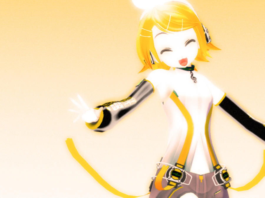 MMD - She's Happy by YellowDesuCake on DeviantArt