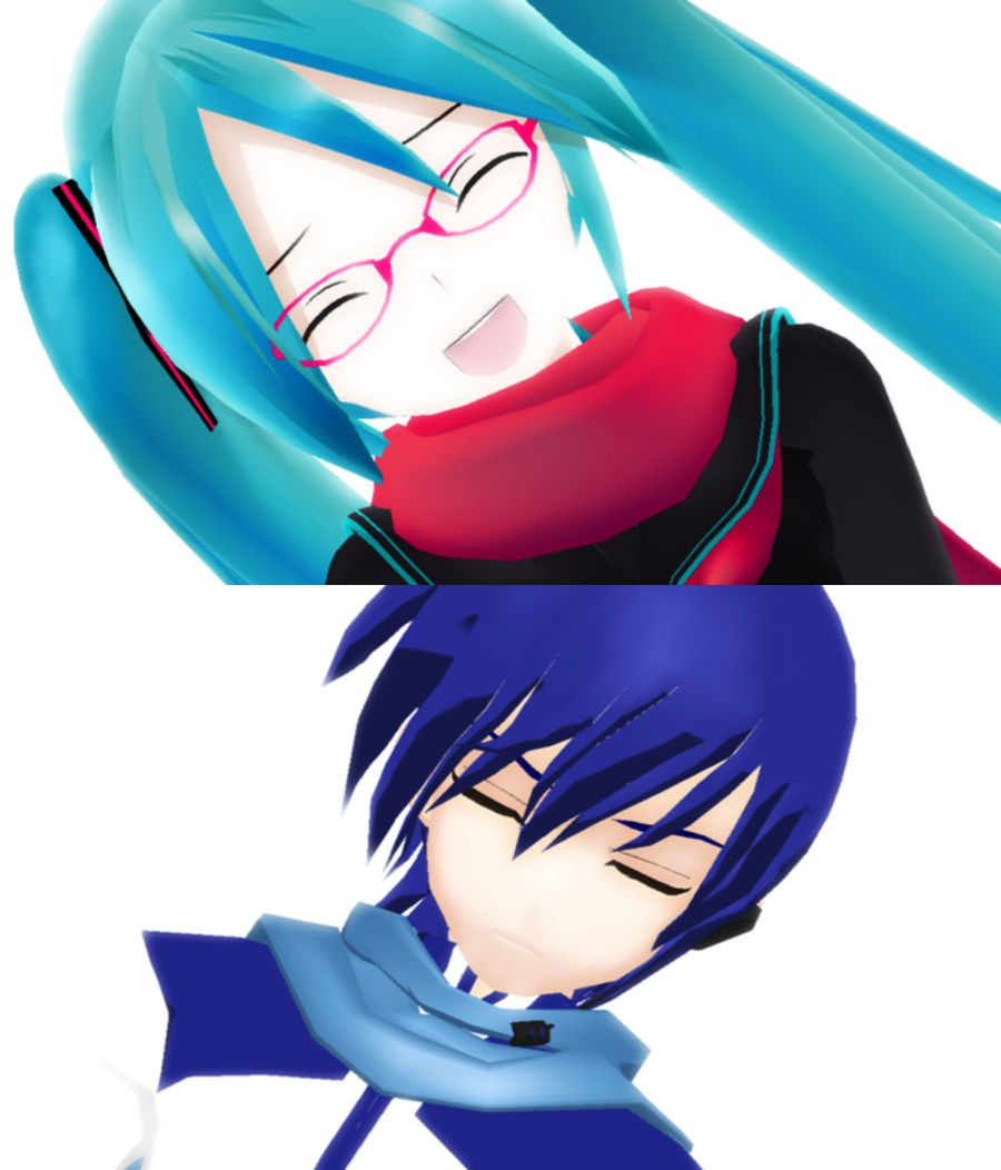 MMD - I said 'I love you' by YellowDesuCake on DeviantArt