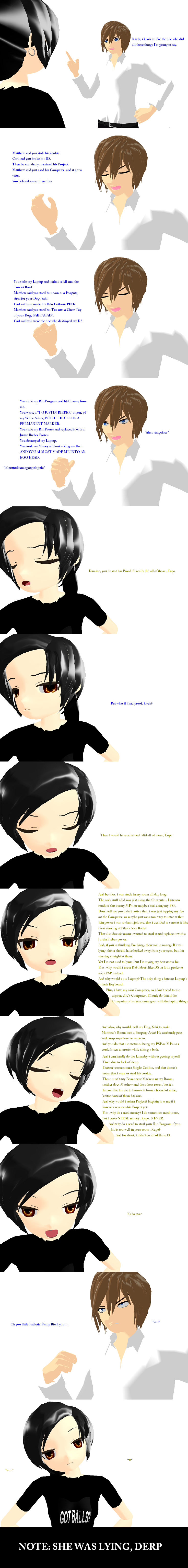 MMD - Lie by YellowDesuCake on DeviantArt