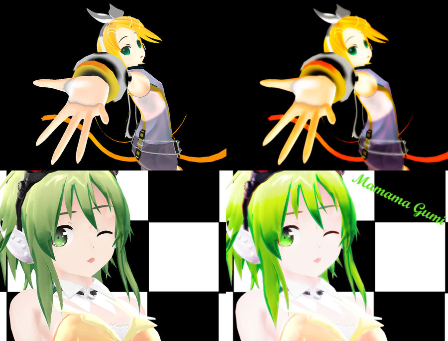 MMD - Compare1 by YellowDesuCake on DeviantArt