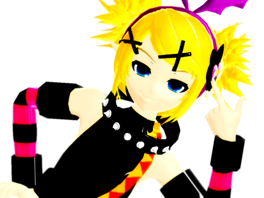 MMD - Akuma Devil Rin by YellowDesuCake on DeviantArt