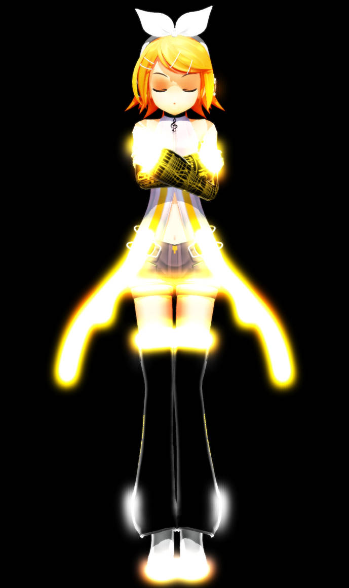 MMD - Append Rin by YellowDesuCake on DeviantArt