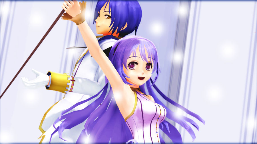 MMD - JihouChan and JihouKun by YellowDesuCake on DeviantArt