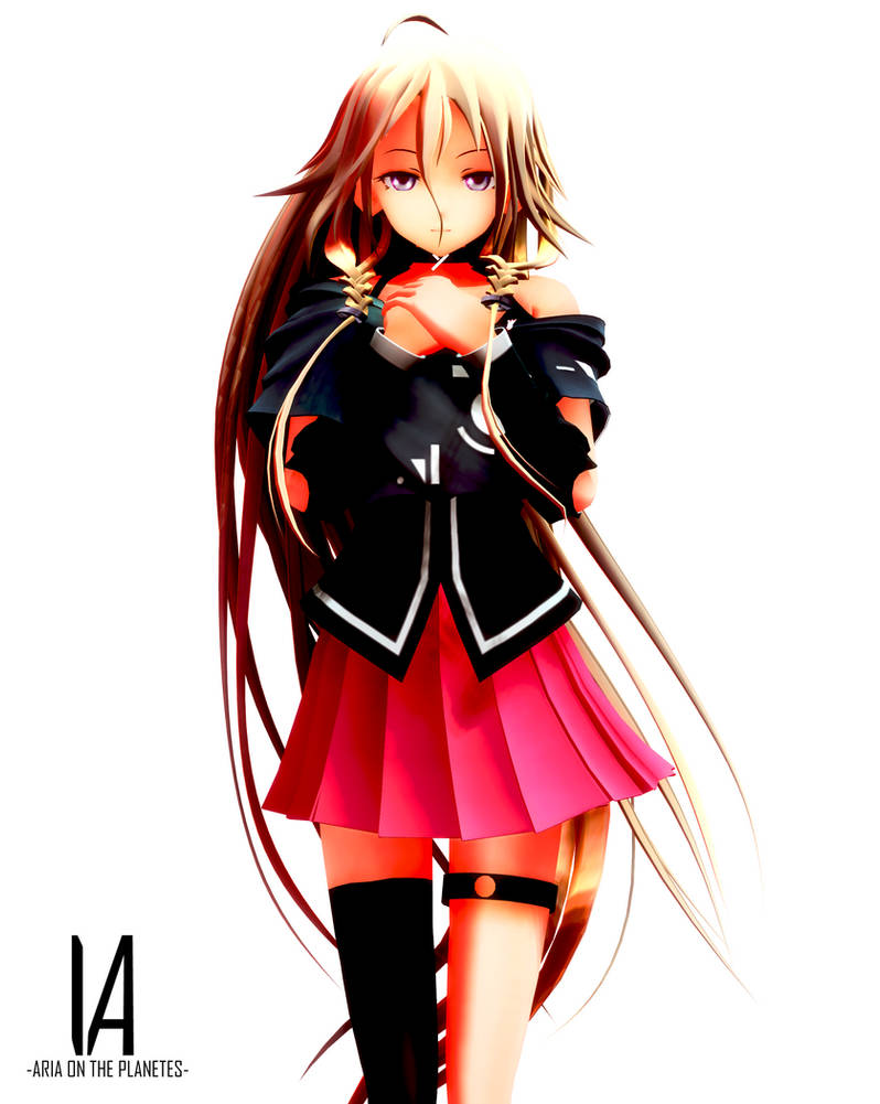 MMD - IA by YellowDesuCake on DeviantArt