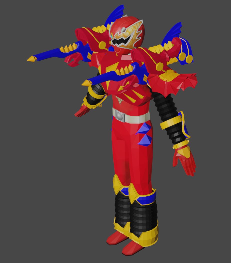 Triassic battlizer by 3DblenderRangers on DeviantArt