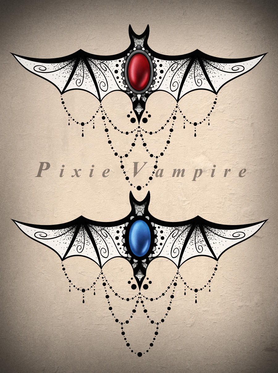 Bat mandala underboob tattoo design stencil by Pixie-Vampire on DeviantArt