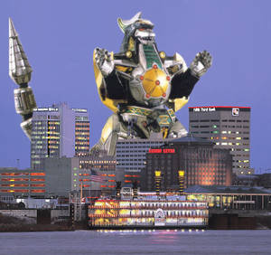 Dragonzord in Evansville