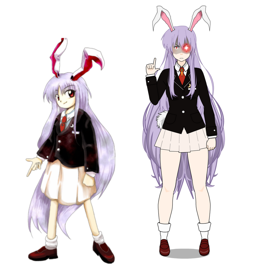 Lunatic Moon Rabbit || Touhou Project by GaygerTheLame on DeviantArt