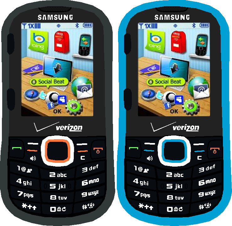 Samsung Intensity II SCH-U460 (2010) by NickyTeam2 on DeviantArt