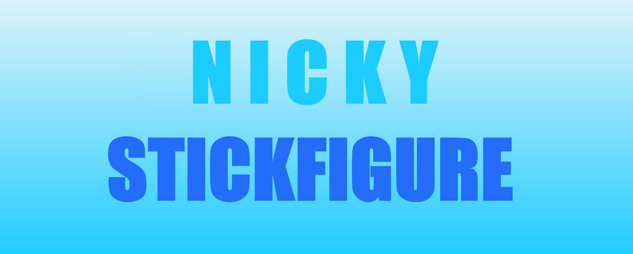 Nicky Stickfigure Concept Logo (2019) by NickyTeam2 on DeviantArt