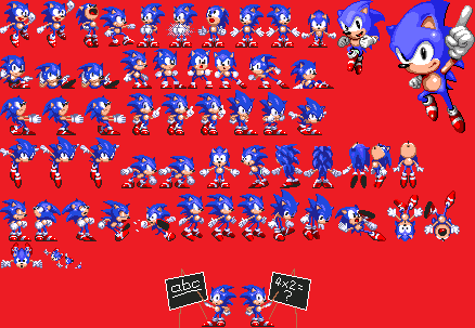 Other Sonic Sprites (Sonic 3 Style/Color Palette) by NickyTeam2 on