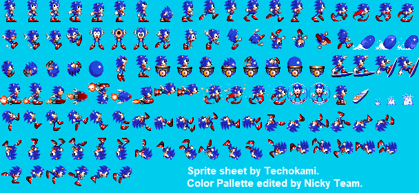 Custom / Edited - Sonic the Hedgehog Customs - Super Tails - The Spriters  Resource