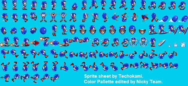 Triple Trouble 16-bit Sprites