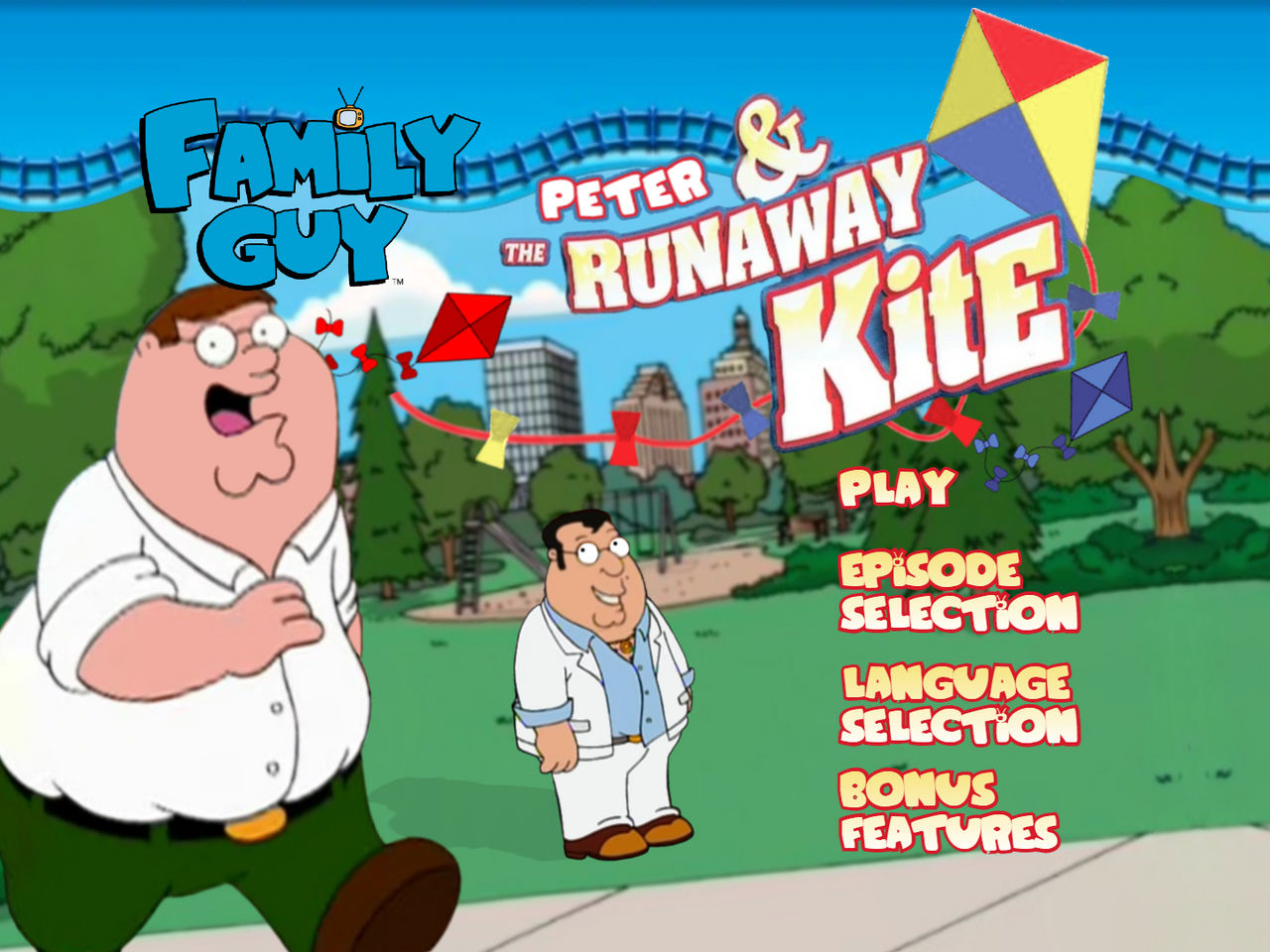Family Guy - Peter and the Runaway Kite (MENU) by NickyTeam2 on DeviantArt