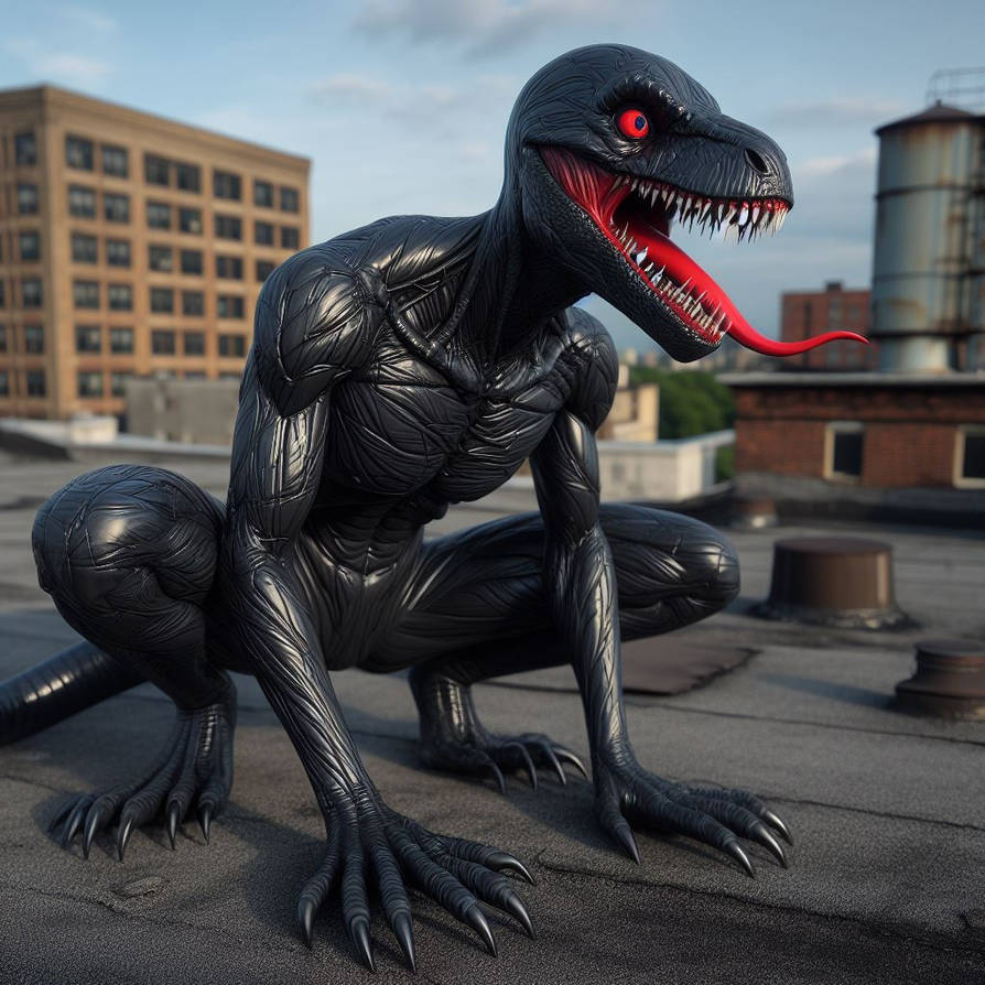 Rubber raptor 7 by slickskin on DeviantArt