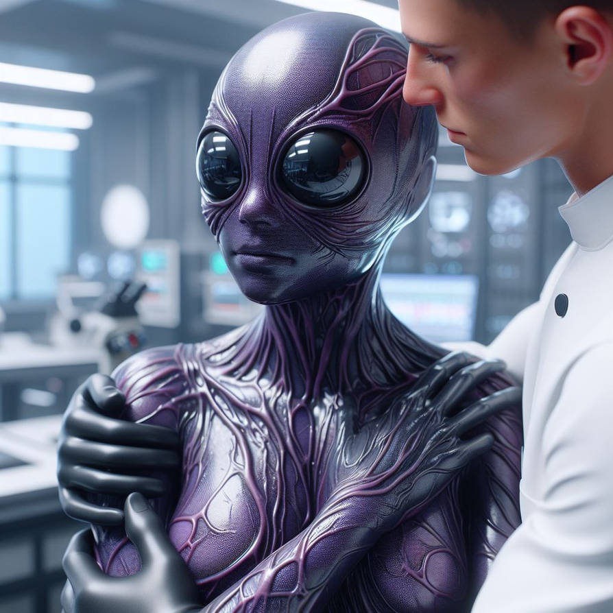 Alien transformation lab 4 by slickskin on DeviantArt