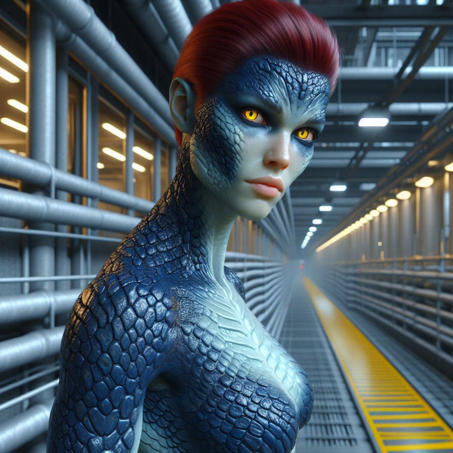 Shapeshifter Deviantart Shapeshifter mutant in the facility by slickskin on DeviantArt