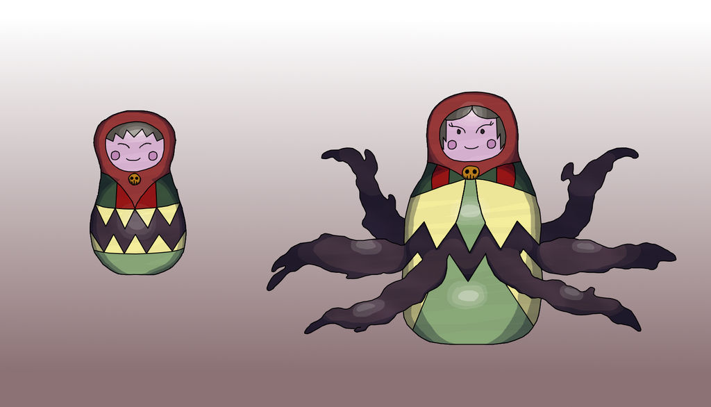 Nesting Doll Fakemon by Shuckled on DeviantArt
