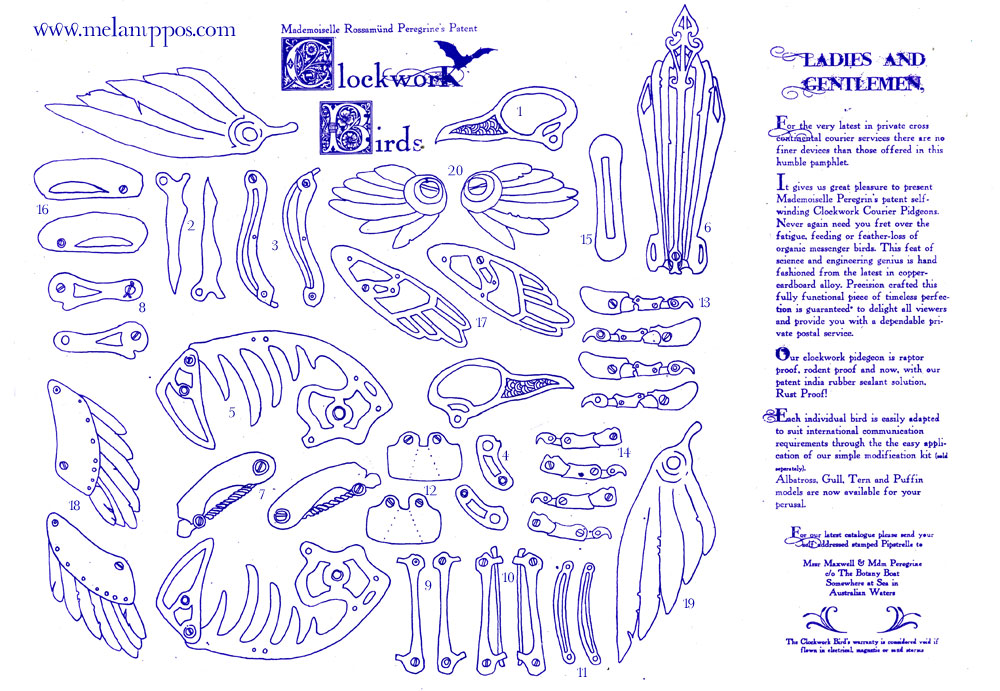 Clockwork Bird kit