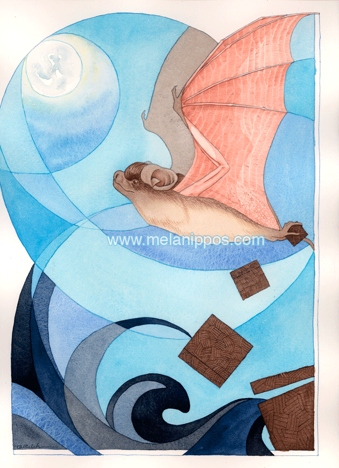 Bat and the box of darkness by melanippos