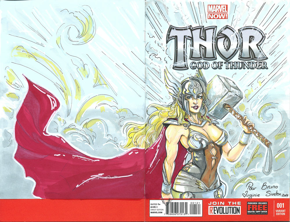 Blank-Cover Art: Thor