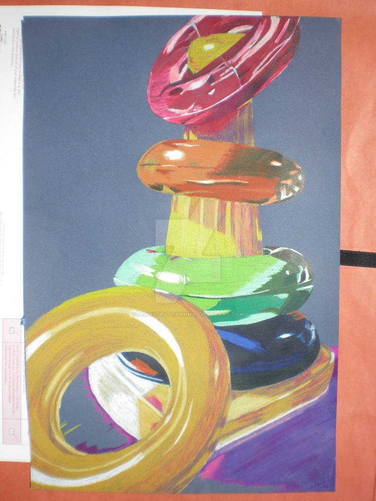 Artist Stack Rings Colorful Stacking Rings by peanutbuttahhh on DeviantArt