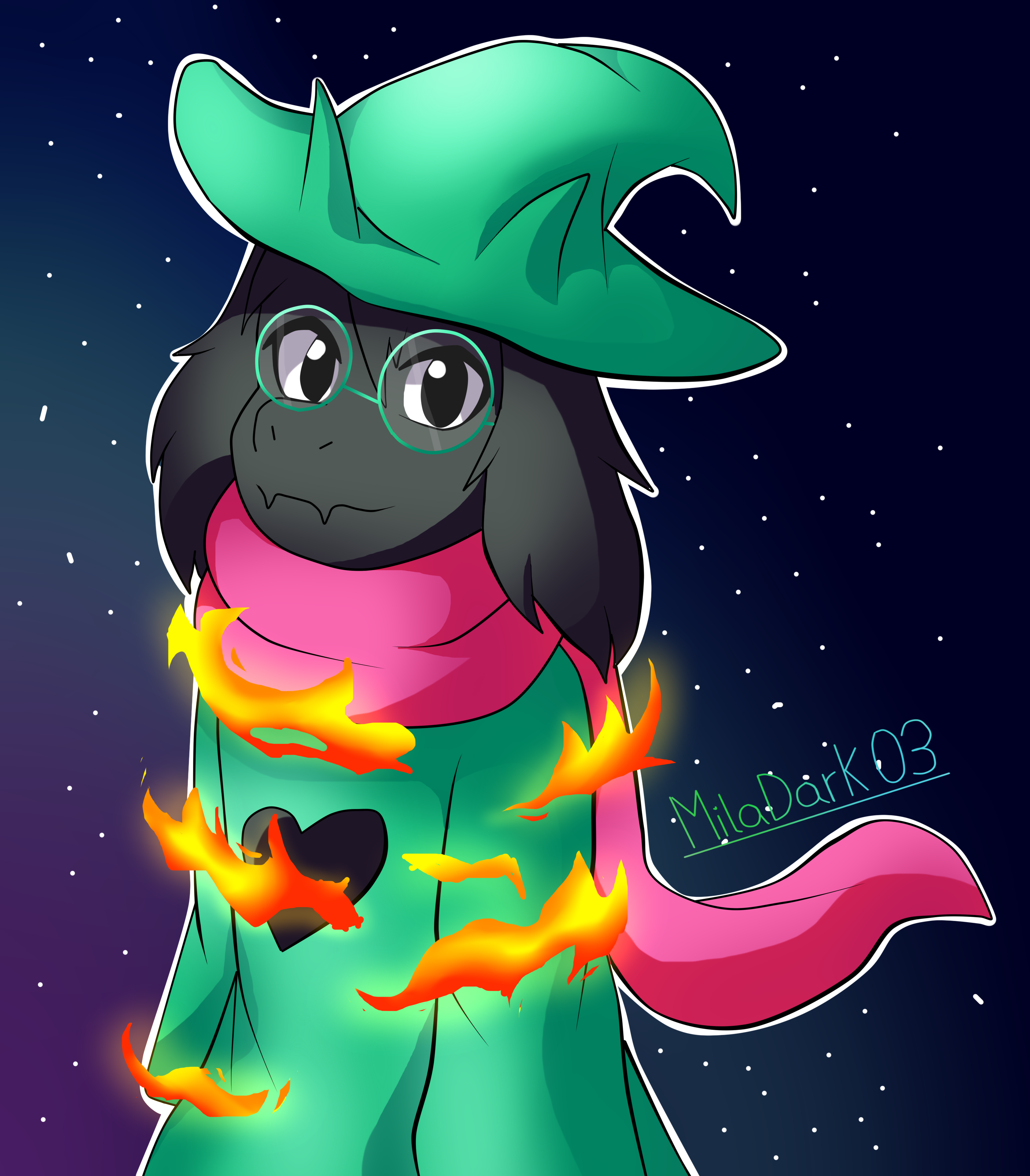 Jealous Ralsei Ralsei by Miladark03Art on DeviantArt