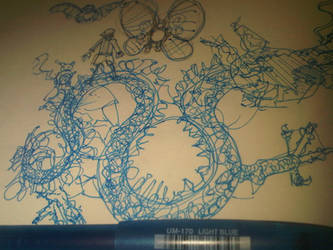 dragon sketch 19.02.12