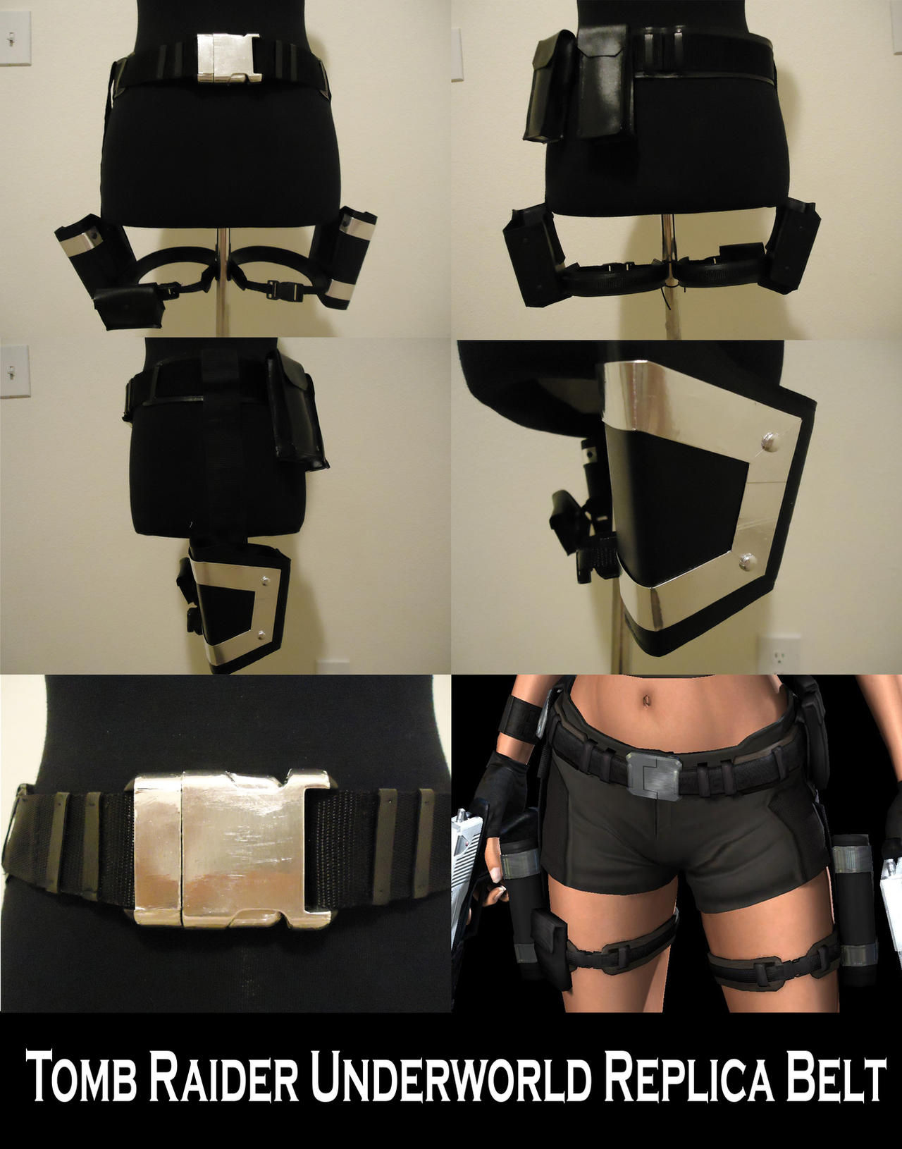 Tomb Raider Underworld Gun Belt Replica