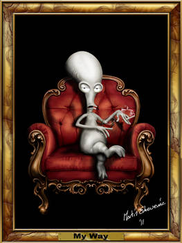 American Dad Roger, portrait of a life